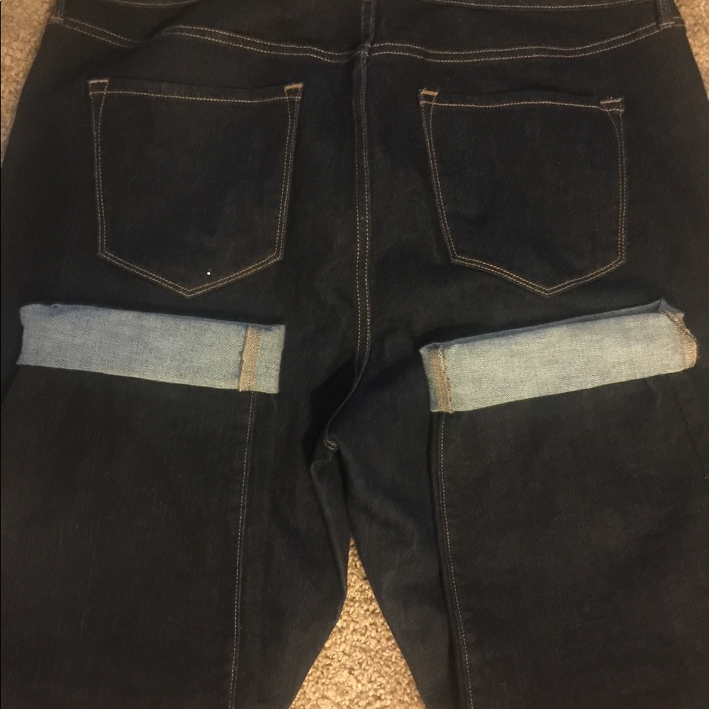 Old Navy cuffed jeans- 16 short